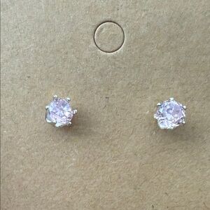 Elegant Pink Stud Earrings